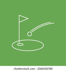 Golf logo design. Golf icon vector.