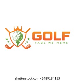 Golf logo design, sport logo