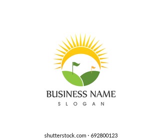 Golf Logo Design Template