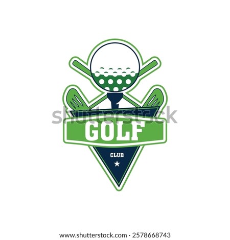 Golf Logo Design Template, golf logo