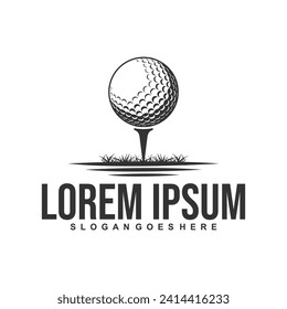 Golf Logo, Golf Logo Design Template Vector.