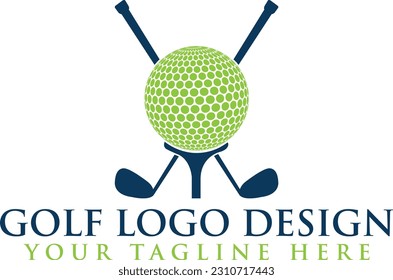 Golf logo design Vector Art, Icons, and Graphics for Free Download