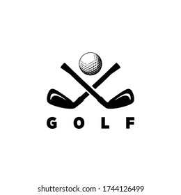Golf Logo Design Vector and Sport, Symbol