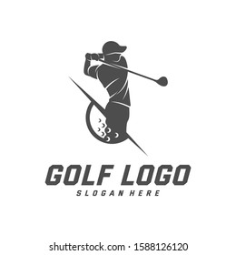 Golf label. sign of golf championship or golf club. Vector illustration  18904497 Vector Art at Vecteezy