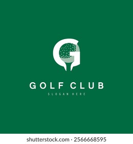 Golf logo design vector template, Vector label of golf, Logo of golf championship, golf flag logo illustration, Creative icon, design concept