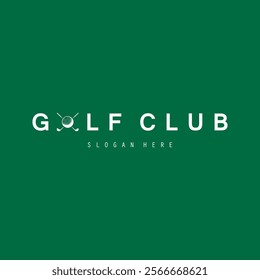 Golf logo design vector template, Vector label of golf, Logo of golf championship, golf flag logo illustration, Creative icon, design concept