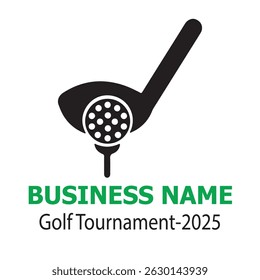Golf Logo designs Golf Sport Silhouette Template Design