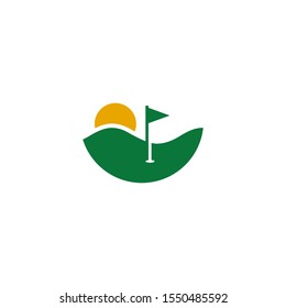 Golf logo icon design inspiration vector template