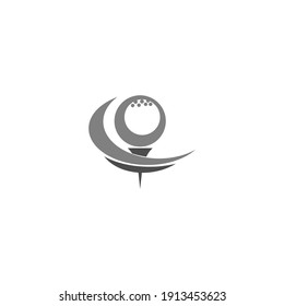 Golf logo icon template creative design illustration vector