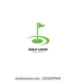 golf logo icon vector template.