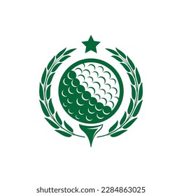 Golf logo images illustration design