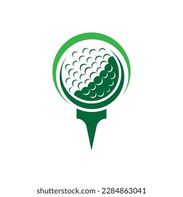 Golf logo images illustration design
