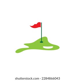 Golf logo images illustration design