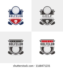 Golf Logo Set