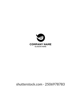 Golf logo simple clean and elegance