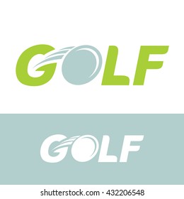 Golf logo symbol