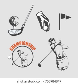 Golf Logo Symbol