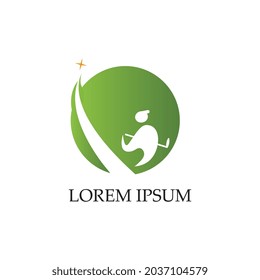 golf logo and symbol vector