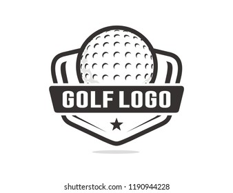 Golf logo template