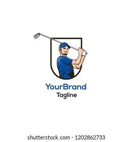 Golf logo template