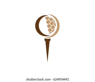 Golf logo template