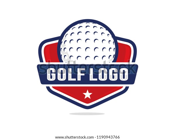 Golf Logo Template Stock Vector Royalty Free 1190943766