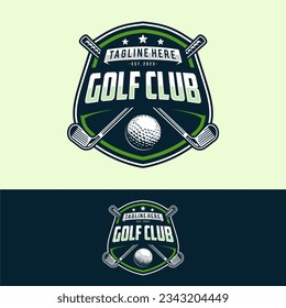 Free Vector  Gradient golf logo template