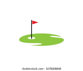 Golf Logo Template vector illustration icon design