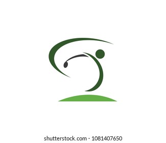 Golf Logo Template vector illustration icon design
