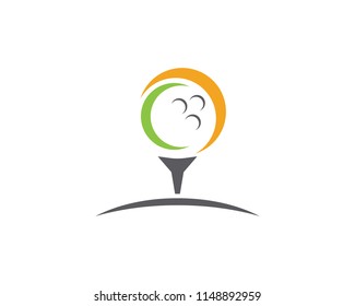 Golf Logo Template vector illustration icon design