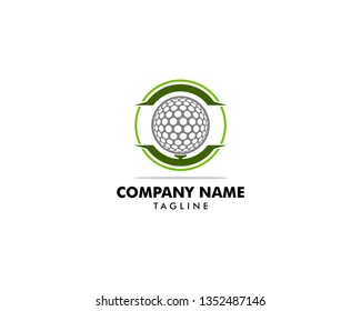 Golf Logo Template vector illustration icon design