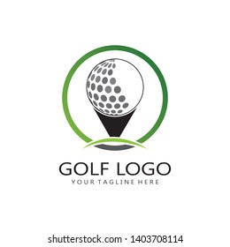 Golf Logo Template vector illustration icon design - Vector