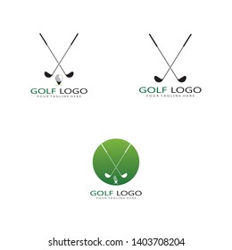 Golf Logo Template vector illustration icon design - Vector