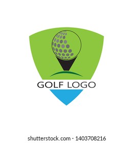 Golf Logo Template vector illustration icon design - Vector