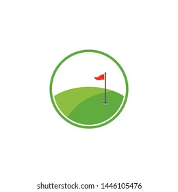 Golf Logo Template vector illustration icon design