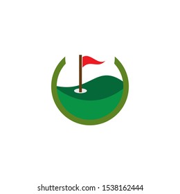 Golf Logo Template vector illustration design