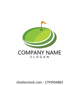 Golf Logo Template vector illustration design