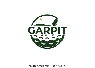 Golf Logo Template vector illustration icon design