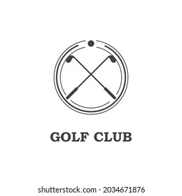 Golf Logo Template vector illustration design