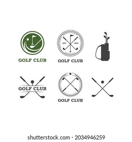 Golf Logo Template vector illustration design