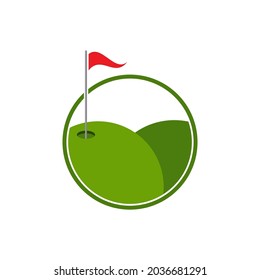 Golf Logo Template vector illustration icon design