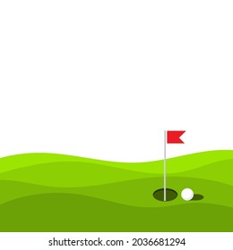 Golf Logo Template vector illustration icon design