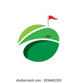 Golf Logo Template vector illustration icon design