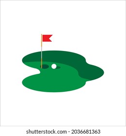 Golf Logo Template vector illustration icon design