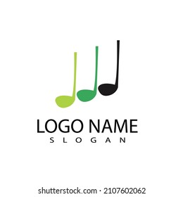 Golf Logo Template vector illustration icon design