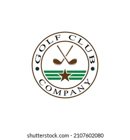 Golf Logo Template vector illustration icon design