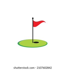 Golf Logo Template vector illustration icon design