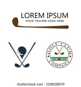 Golf Logo Template vector illustration icon design