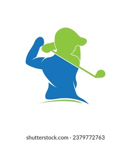 Golf Logo Template vector illustration icon design
