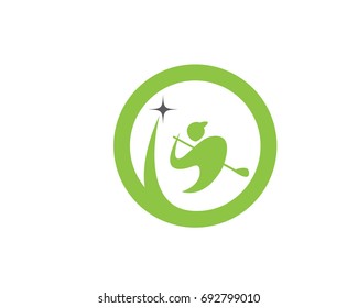 Golf Logo Template vector illustration icon design